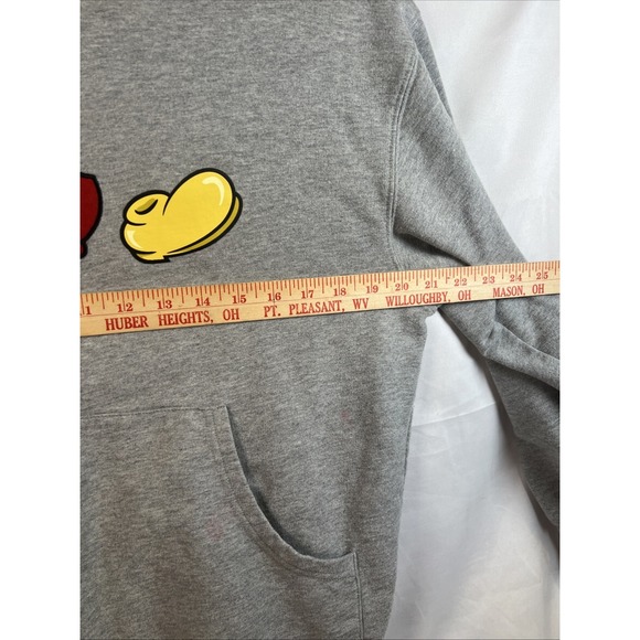 DisneyLand Hong Kong Grey Hoodie Size M - Picture 7 of 12